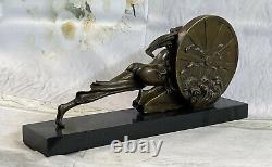 Anniversaire S Cadeau Bronze Sculpture Art Déco Chair Femelle Par Gennarelli Nu