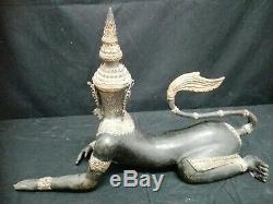 Antique Sculpture Thai En Bronze Art Oriental Chine Thaïlande