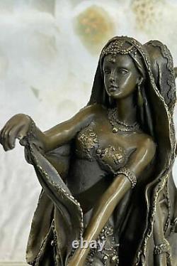 Arabe Art Dancer Sexy Filles Bronze Mode Art Déco Sculpture Ventre Artwork