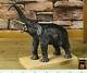 Art Asiatique Bronze Éléphant Antique Um 1900 Bien Japon Figurine Sculpture 30cm