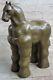 Art Moderne Romain Cheval Figurine Bronze Par Botero Statue Sculpture Solde