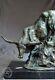 Art Animalier, Superbe Sculpture De Taureau, Bronze