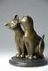 Art Animalier, Sympathique Couple De Chatons, Bronze Signé Milo