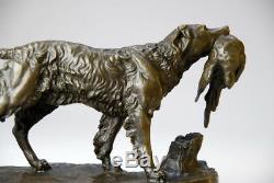 Art animalier, très belle sculpture de Jules Moignez bronze envoi gratuit
