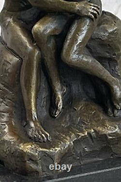 Auguste Rodin The Bisou Chair Lovers Bronze 6 Sculpture Statue Marbre Art