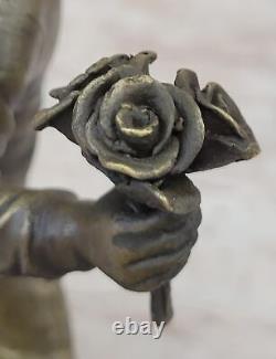 Banksy Angleterre Rue Art Bronze Fleur Lanceur Bomber Statue Sculpture Figurine