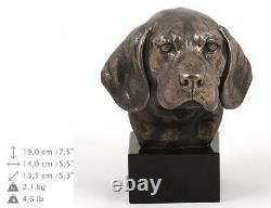 Beagle, statue miniature / buste de chien, édition limitée, Art Dog FR