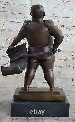 Botero Matador Bull Torero Fonte Métal Marbre Statue Sculpture Art Decorativ
