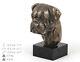 Boxer Non Coupé, Statue Miniature / Buste De Chien, édition Limitée, Art Dog Fr