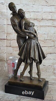 Bronze Marbre Statue Romance Lovers Ange Sculpture Art Designer Sculpture Large