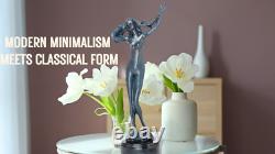 Bronze Nude Art Statue Abstract Female Sexy Girl Sculpture Home Hotel Decor Gift