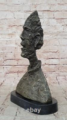 Bronze Sculpture Main Fabriqué Statue Abstrait GIA Chiparus Solide Art Solde