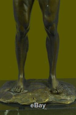 Bronze Sculpture, Main Fabriqué Statue Gay Art Collector Édition Chair Mâle Gift