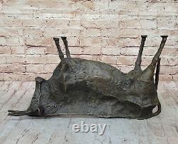 Bronze Sculpture Moderne Abstrait Art Bull Par Picasso Fonte Figurine Statue