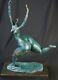 Bronze Sculpture Moderne Art Nues Femme Abstraites Figurine Xxl Signer