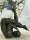 Bronze Sculpture Par Dali Surréaliste Abstrait Art Moderne Yoga Homme Figurine