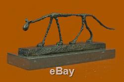 Bronze Sculpture Surréalisme GIA Rodin Dali Abstrait Chat Figurine Solde Art