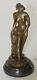 Bronze Sculpture Vénus Milo Espagnol Artiste Art Moderne Original Ouvre Déco