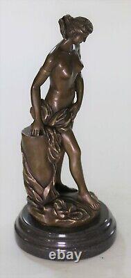 Bronze Sculpture Vénus Milo Espagnol Artiste Art Moderne Original Ouvre Déco