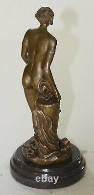 Bronze Sculpture Vénus Milo Espagnol Artiste Art Moderne Original Ouvre Déco