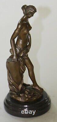 Bronze Sculpture Vénus Milo Espagnol Artiste Art Moderne Original Ouvre Déco