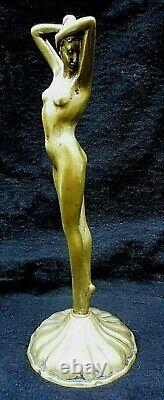 Bronze d'une Sculpture de nu féminin Style ART DECO -1930