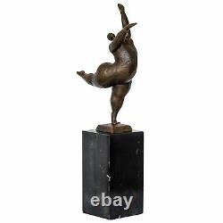 Bronze femme érotisme art sculpture antique figurine 33cm