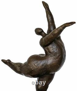 Bronze femme érotisme art sculpture antique figurine 33cm