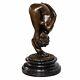 Bronze Sculpture Femme érotisme Art Bronze Figure Statue Style Antique 21cm