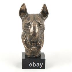 Bull Terrier, statue miniature / buste de chien, édition limitée, Art Dog FR
