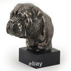 Bullmastiff, statue miniature / buste de chien, édition limitée, Art Dog FR