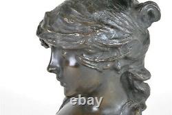 Carmen, sculpture en bronze, art Nouveau, XXème siècle