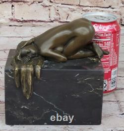 Chair Érotique Bronze Abstrait Art Moderne Nue Dame Sexy Sculpture Figurine Deal