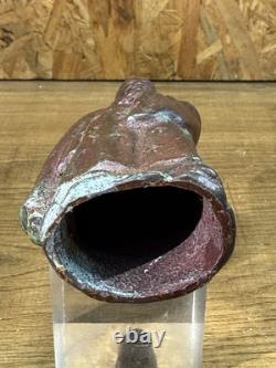 Chine, première moitié du XXe siècle, Sculpture bronze divinité, Art Asiatique