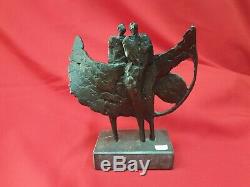 Corry Van Ammerlaan Sculpture En Bronze Art Brut Couple Ref46413