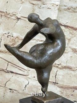 Curvy Abstrait Art Moderne Femme Bronze Sculpture Milo Statue Figurine Solde