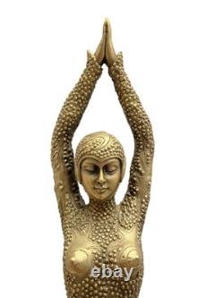 D'après DEMETRE CHIPARUS, la danseuse, sculpture en bronze de style Art Deco