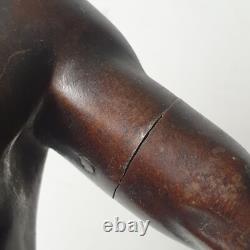 DÉFAUT sculpture 40 cm bronze edouard drouot art nouveau scribe allégorie poésie