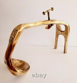 David Marshall-30cm-Sculpture-Porte bouteille-Art-Design-Bronze(Dali, Picasso)