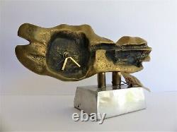 David Marshall-Sculpture-Horloge-Pendule-Art-Design-Bronze-(Dali, Picasso, Miro)
