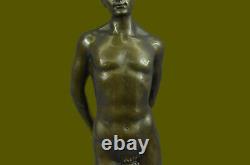 De Collection Bronze Sculpture Statue Gay Art Édition Chair Mâle Hommes