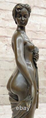 Érotique Art Moderne Musée Qualité Chair Femme Bronze Sculpture Figurine Art