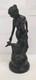 Femme Sculpture Statue 26 Cm Bronze Style Art Nouveau Antique