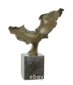 Figurine en Bronze Sculpture Abstrait Art Figurine Paire Kuss H 46 CM Sculpture