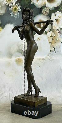 Fonte Érotique Art Sexuelle Bronze Sculpture Par Allemand Artiste Preiss Art