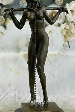 Fonte Érotique Art Sexuelle Bronze Sculpture Par Allemand Artiste Preiss Art