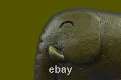 Fonte Salvador Dali Abstrait Art Moderne Éléphant Bronze Sculpture Figurine