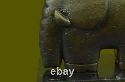 Fonte Salvador Dali Abstrait Art Moderne Éléphant Bronze Sculpture Figurine