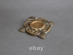 French Art Deco EDGAR BRANDT bronze sculpture, Antique 1920s, Signed paperweight