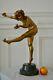 Immense Sculpture Art Deco Claire Colinet Juggler